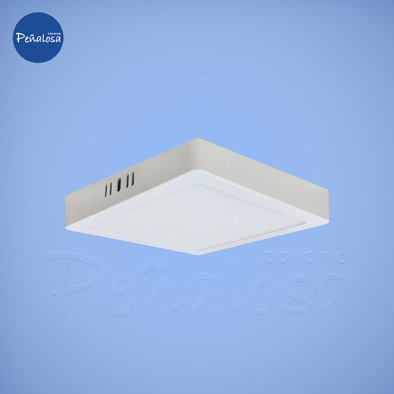 Corona En Cucuta PANEL LED SOBREPONER CUADRADO12W ILUMAX
