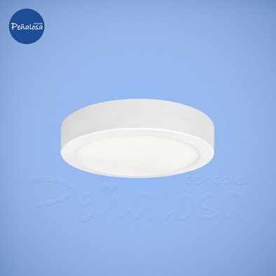 Corona En Cucuta PANEL LED SOBREPONER REDONDO 12W PLUS LITE