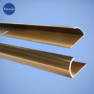 Corona En Cucuta PERFIL ALUMINIO BRONCE BRILLANTE 2.40 MT